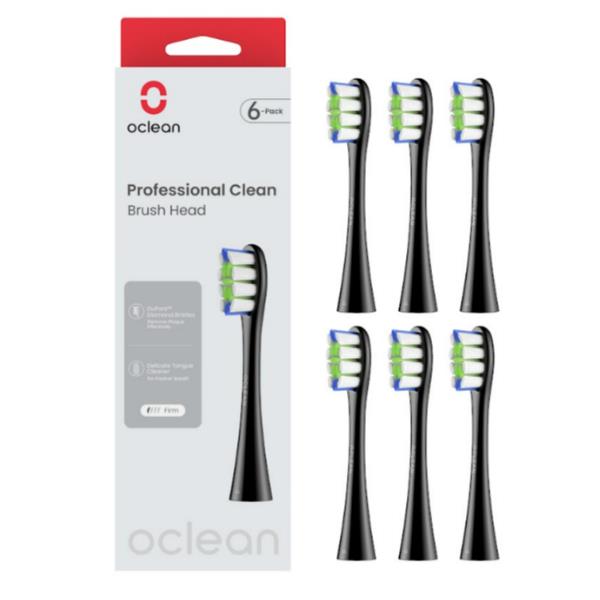 OClean PROFESSIONAL CLEAN -6 PACK NERO